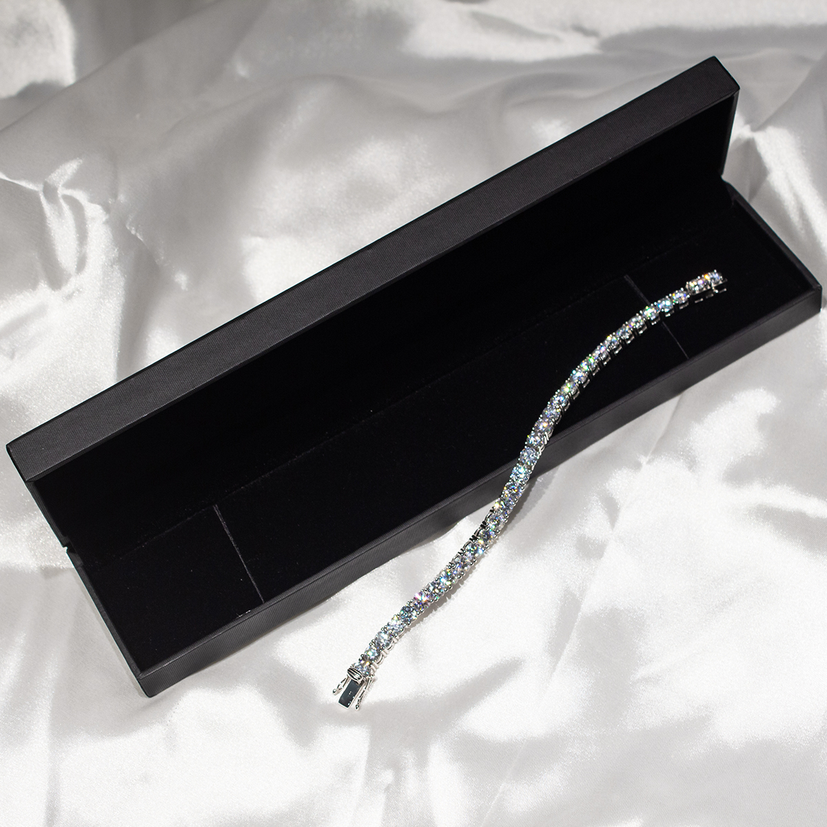 5mm Moissanite Tennis Bracelet