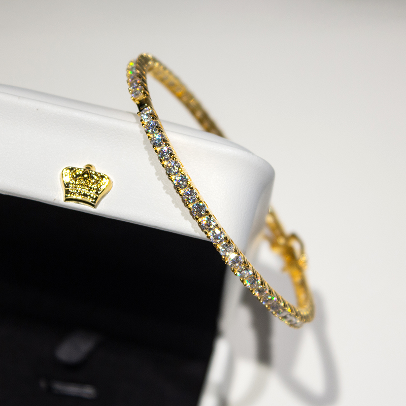 3MM Tennis Bracelet Bangle