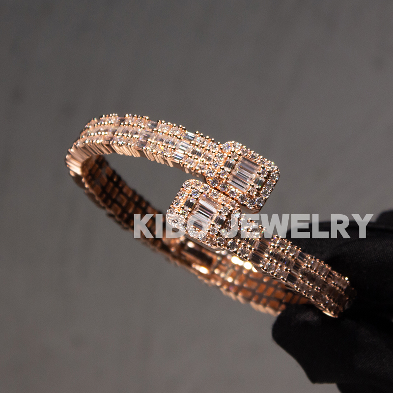 10mm Baguette Bangle