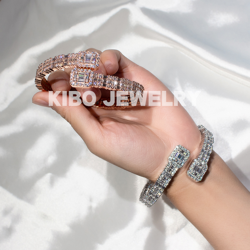 10mm Baguette Bangle