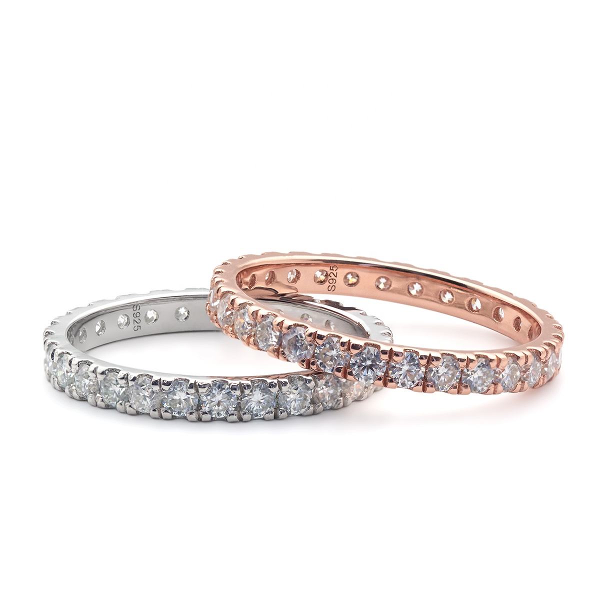 2mm Couples Eternity Band Ring