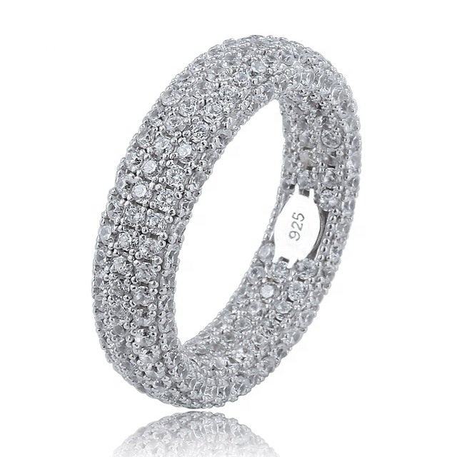 Hip Hop Fully Iced Out Men Ring