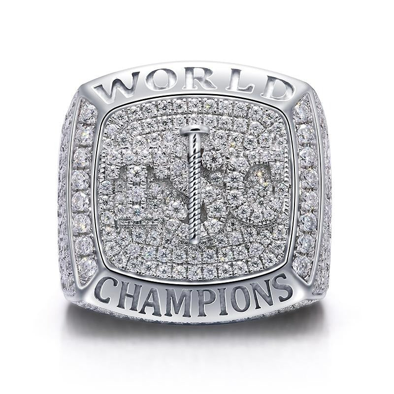Iced Out Moissanite Championship Rings