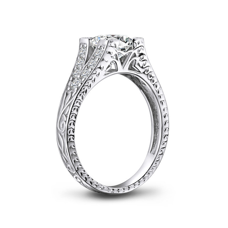 Luxury Moissanite Engagement Rings