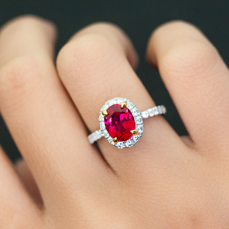Women Jewelry Ruby Rings