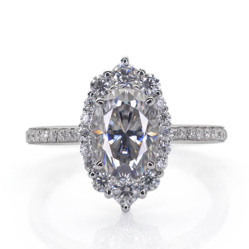 Vintage Moissanite Diamond Rings