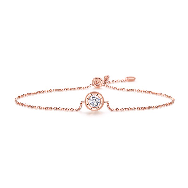 Moissanite Gold Plated Women Bracelets