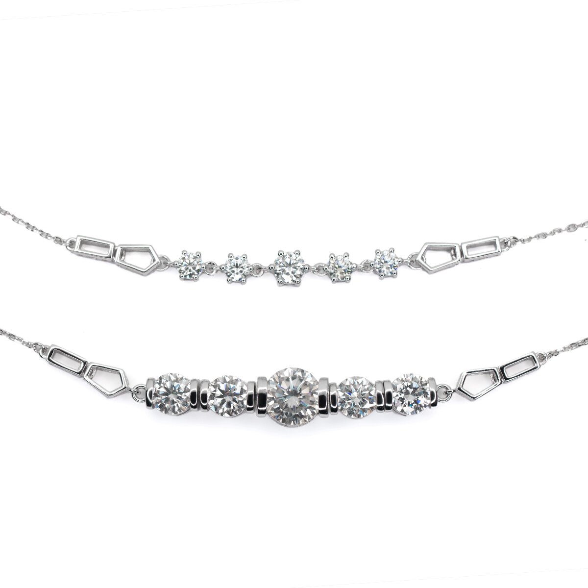 Fashion Moissanite Diamond Women Bracelet