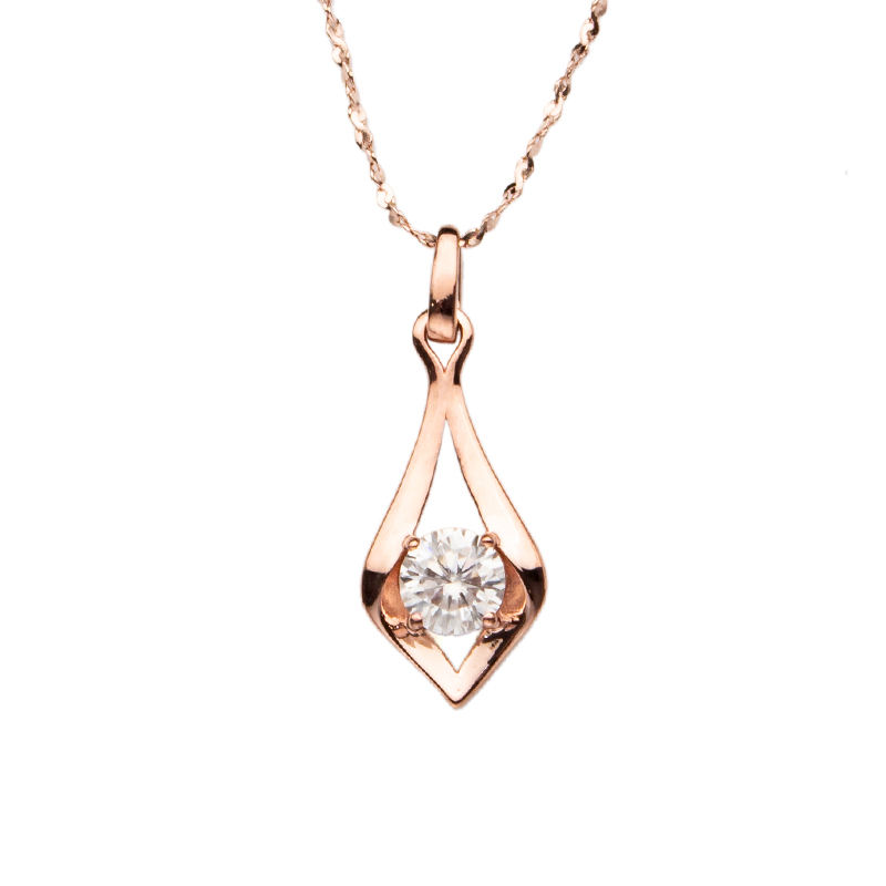 Fashion Jewelry Moissanite Pendant Necklace