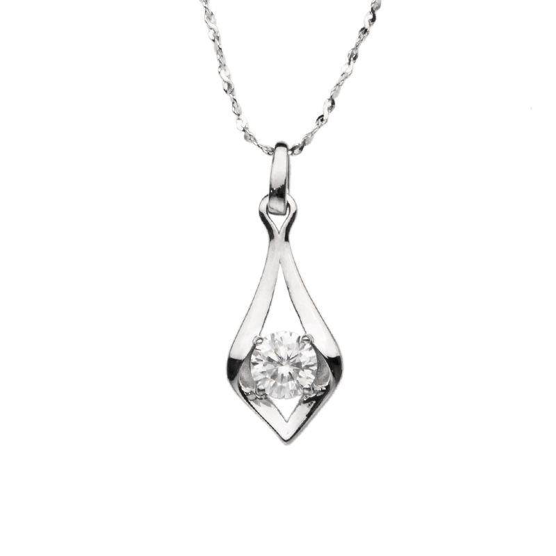 Fashion Jewelry Moissanite Pendant Necklace