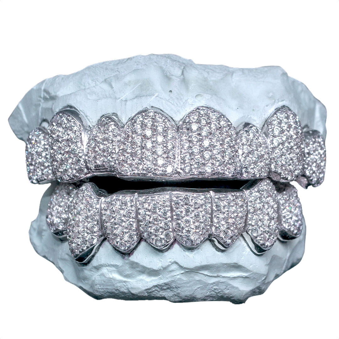 Hip Hop Iced Out Moissanite Grillz